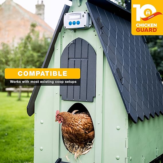 ChickenGuard PRO Automatic Chicken Coop Door PRO Opener PRO