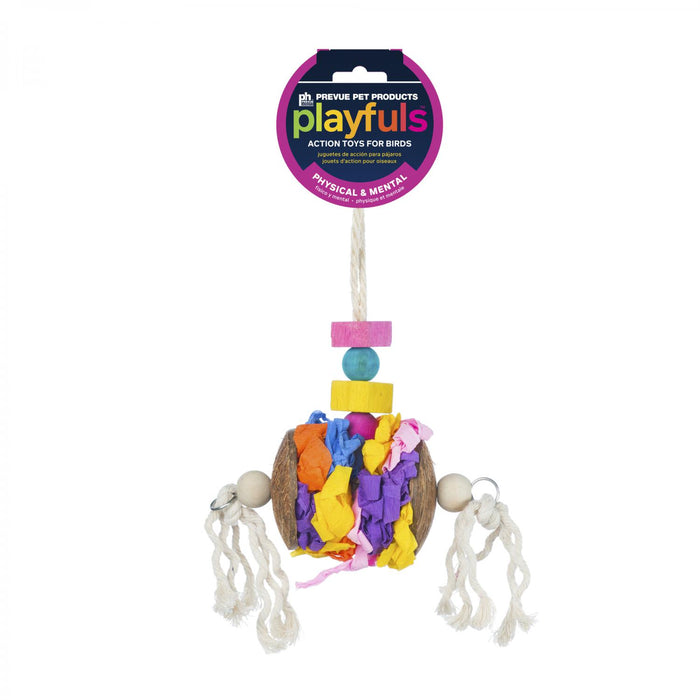 Prevue Pet Products Playfuls Accordion Crinkle Bird Toy