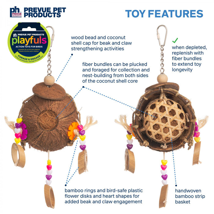 Prevue Pet Products Playfuls™ Thread Catcher Bird Toy