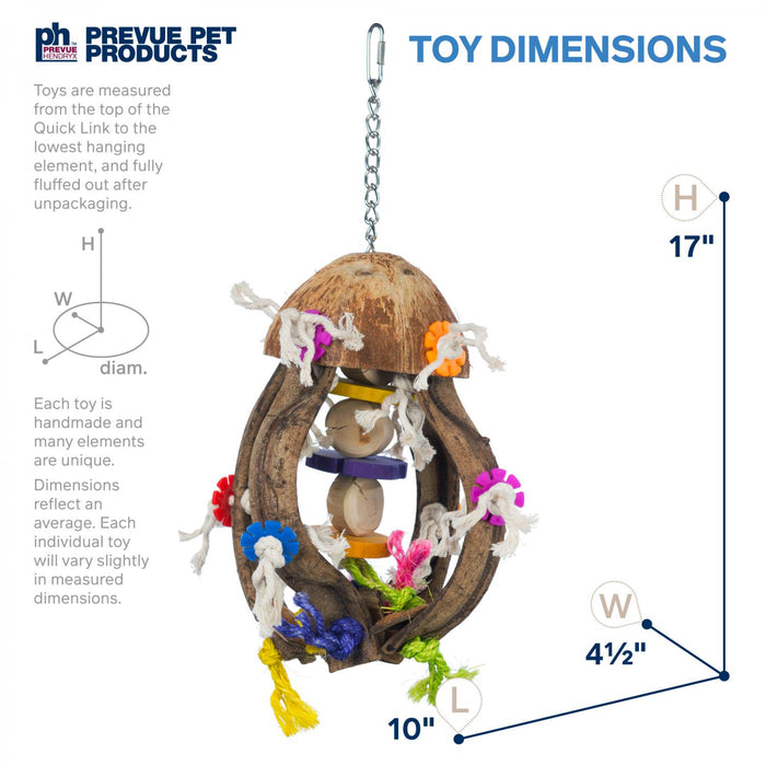 Prevue Pet Products Playfuls Jellyfish Bird Toy
