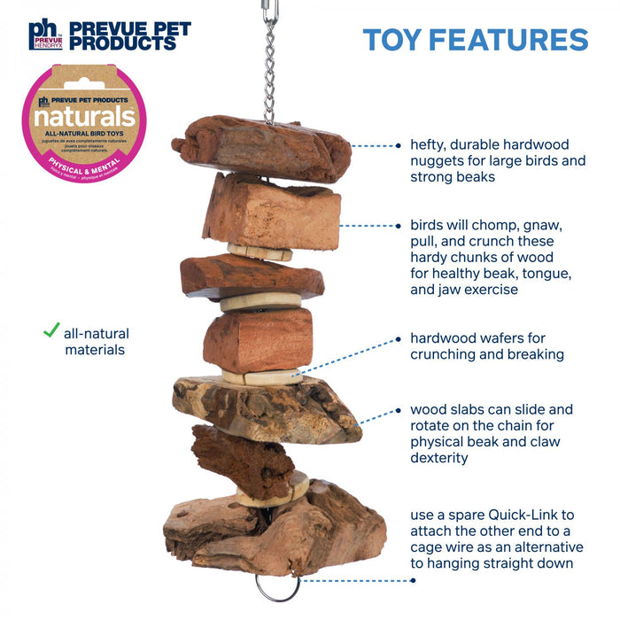 Prevue Pet Products Naturals Munch 'N' Crunch Bird Toy