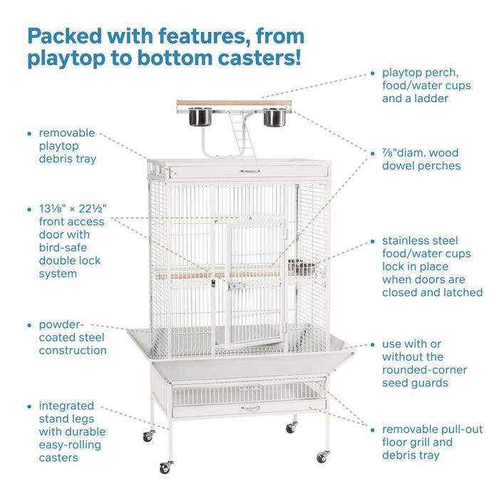 Prevue Pet Products Playtop 30" Bird Home