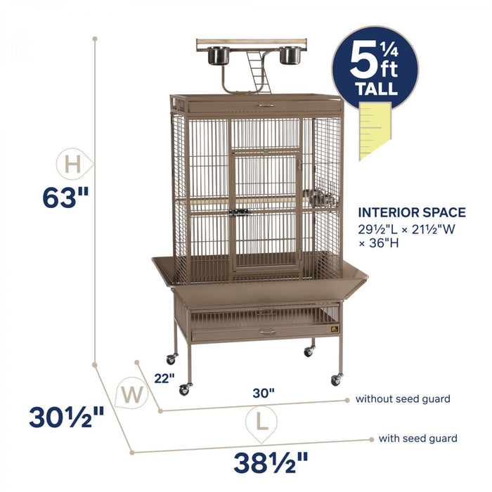Prevue Pet Products Playtop 30" Bird Home
