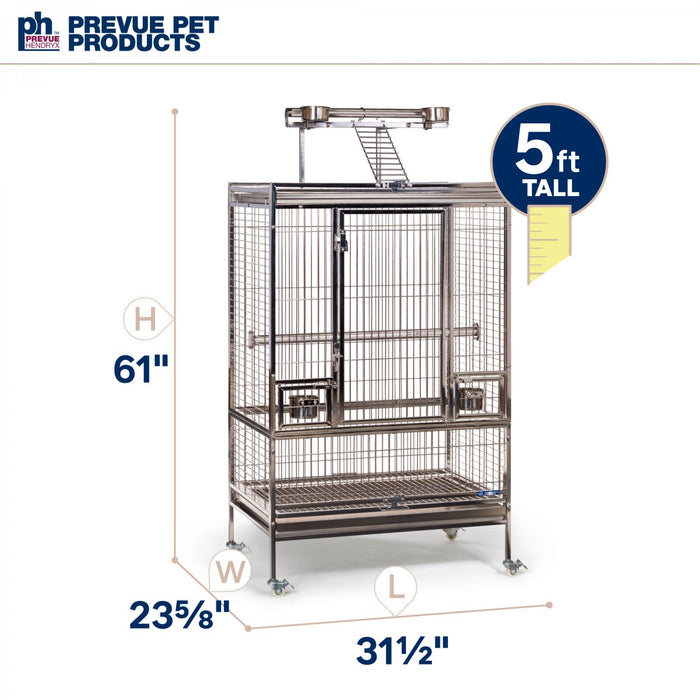 Prevue Pet Products Large Stainless Steel Bird Cage
