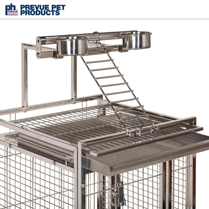 Prevue Pet Products Small Stainless Steel Bird Cage