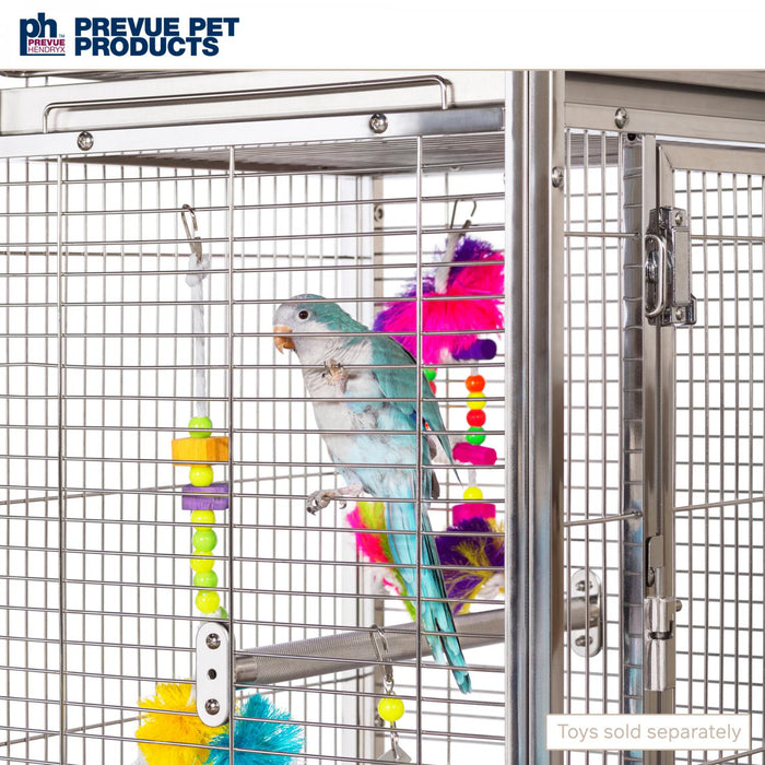 Prevue Pet Products Small Stainless Steel Bird Cage