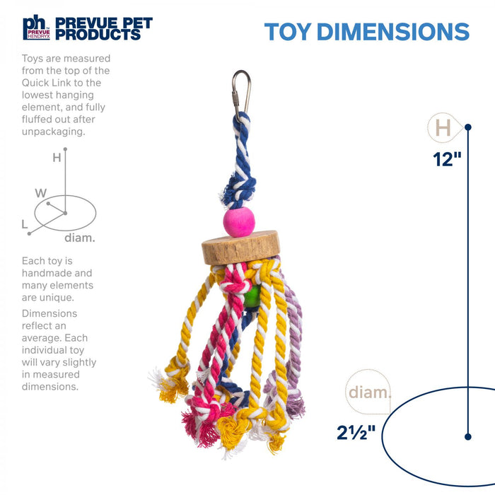 Prevue Pet Products Playfuls Court Jester Bird Toy