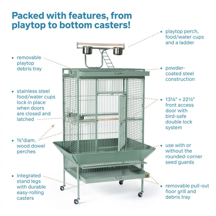 Prevue Pet Products Playtop 30" Bird Home