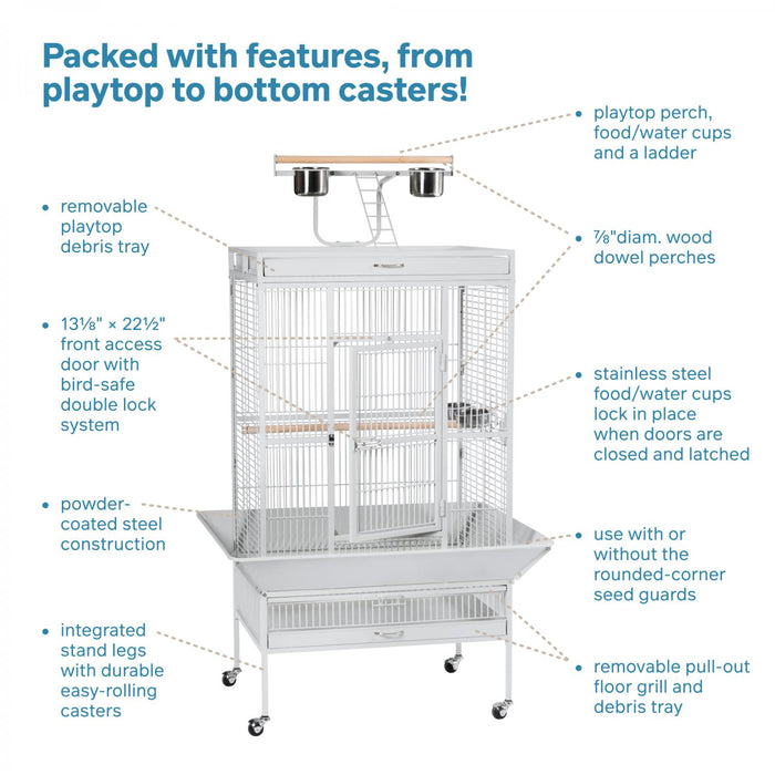 Prevue Pet Products Playtop 30" Bird Home