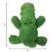 KONG Cozie Ali Alligator Plush Dog Toy Green MD - 2 - Image 6