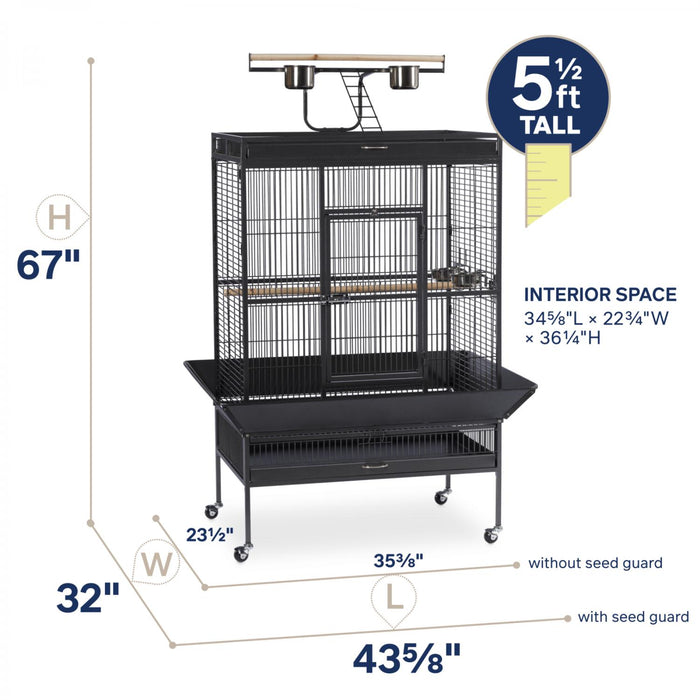 Prevue Pet Products Playtop 35-3/8" Bird Home