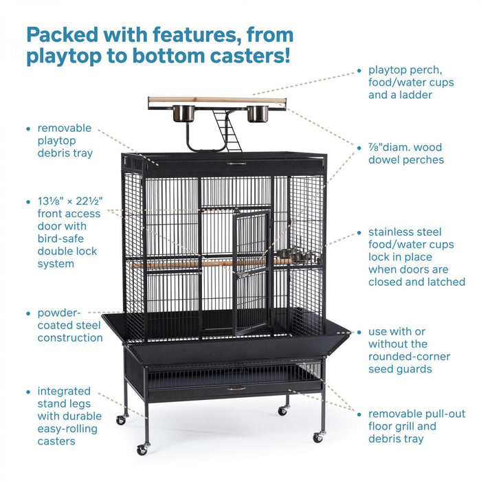 Prevue Pet Products Playtop 35-3/8" Bird Home