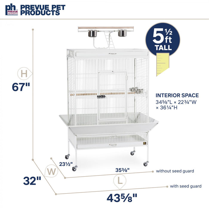 Prevue Pet Products Playtop 35-3/8" Bird Home