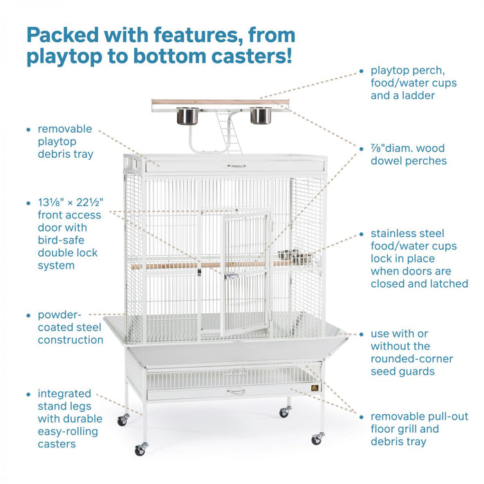 Prevue Pet Products Playtop 35-3/8" Bird Home