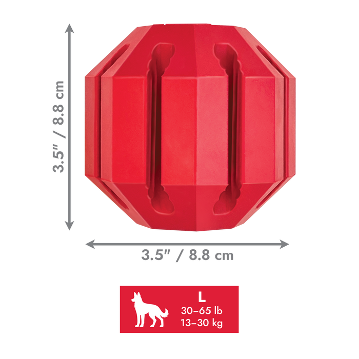 KONG Stuff-A-Ball Dog Toy Red LG 3.5in - 2 - Image 12