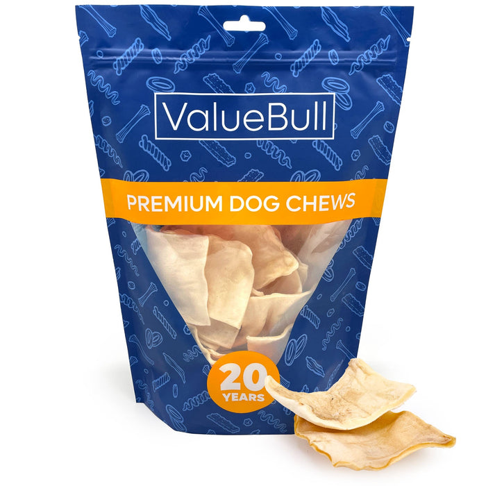 Value Pet Supplies ValueBull USA Rawhide Chips, 25 Count