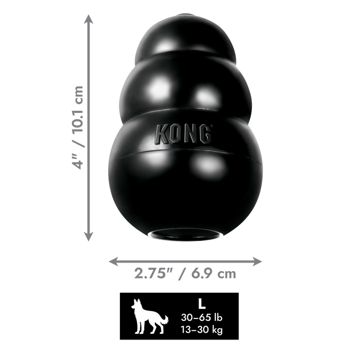 KONG Extreme Dog Toy Black LG - 4 - Image 14