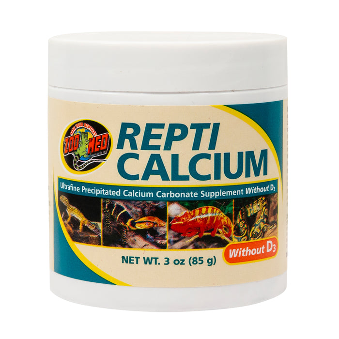 Zoo Med Repti Calcium without Vitamin D3 Reptile Supplement 3 oz