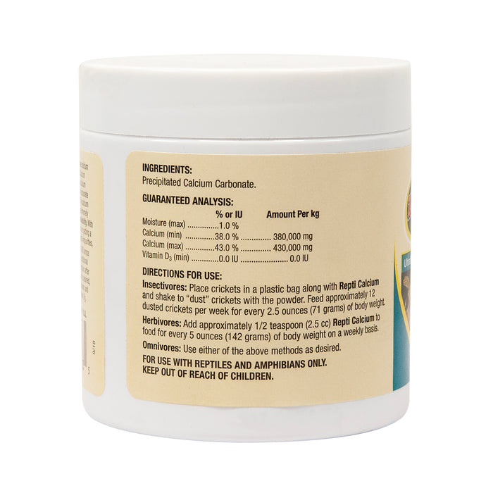 Zoo Med Repti Calcium without Vitamin D3 Reptile Supplement 3 oz