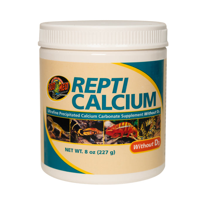 Zoo Med Repti Calcium without Vitamin D3 Reptile Supplement 8 oz