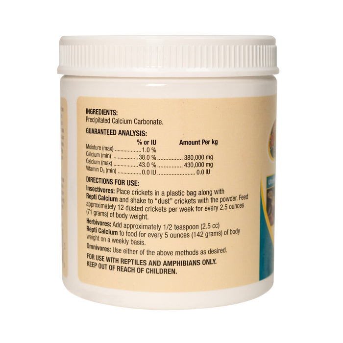 Zoo Med Repti Calcium without Vitamin D3 Reptile Supplement 8 oz