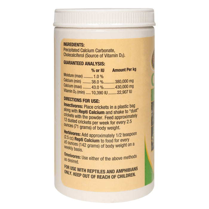 Zoo Med Repti Calcium with Vitamin D3 Reptile Supplement 12 oz