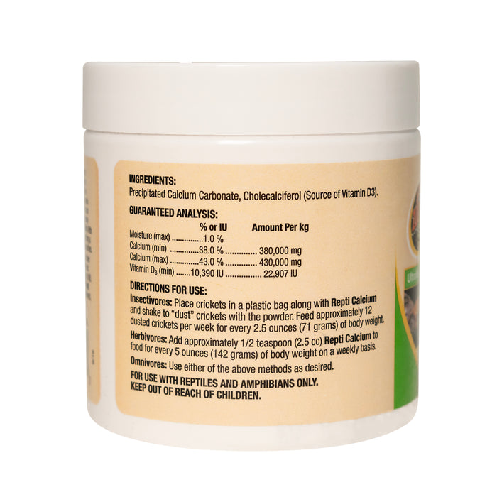 Zoo Med Repti Calcium with Vitamin D3 Reptile Supplement 3 oz