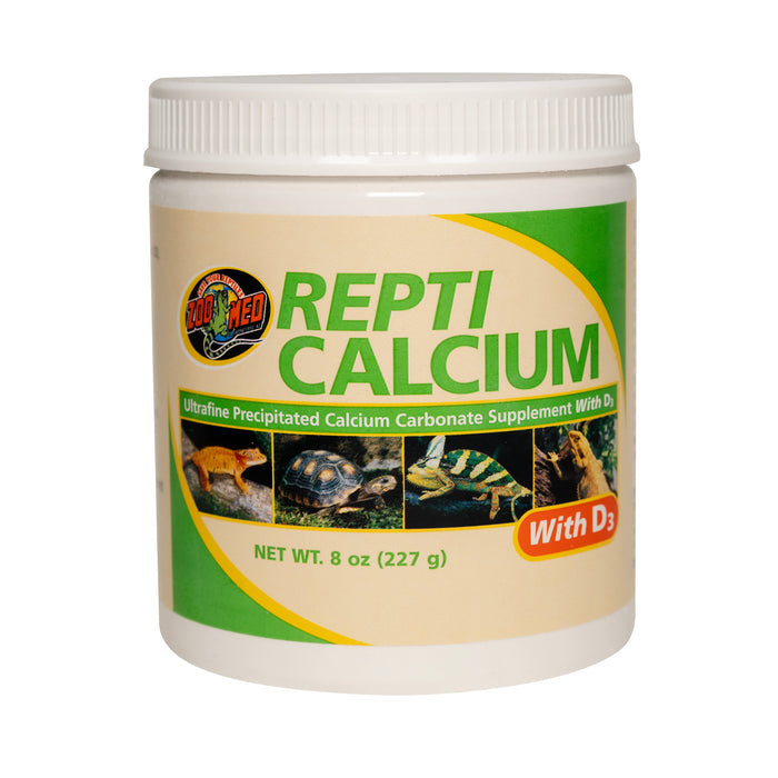 Zoo Med Repti Calcium with Vitamin D3 Reptile Supplement 8 oz