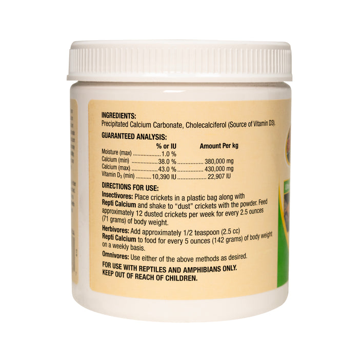 Zoo Med Repti Calcium with Vitamin D3 Reptile Supplement 8 oz