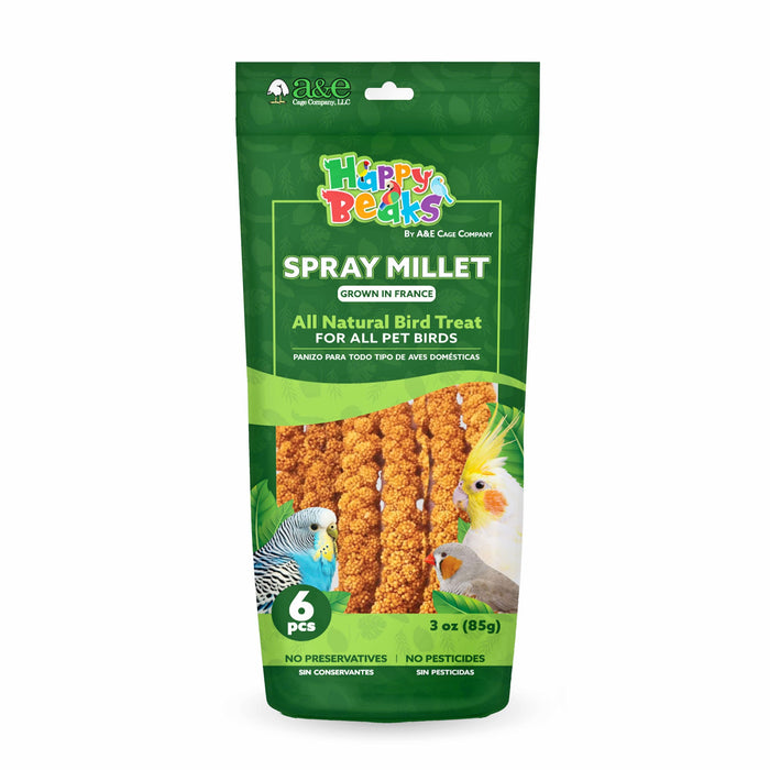 A&E Spray Millet  - Retail Bag 6pcs