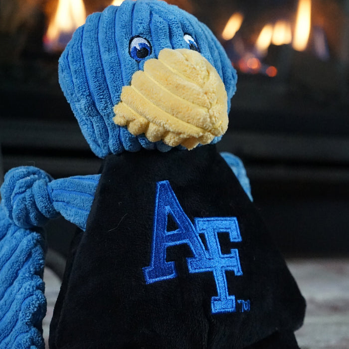 HuggleHounds NCAA U.S. Air Force Academy, Gyr Falcon Knottie® Plush Dog Toy