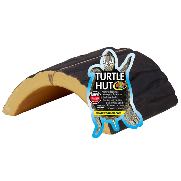 Zoo Med Turtle Hut Brown/Yellow Giant