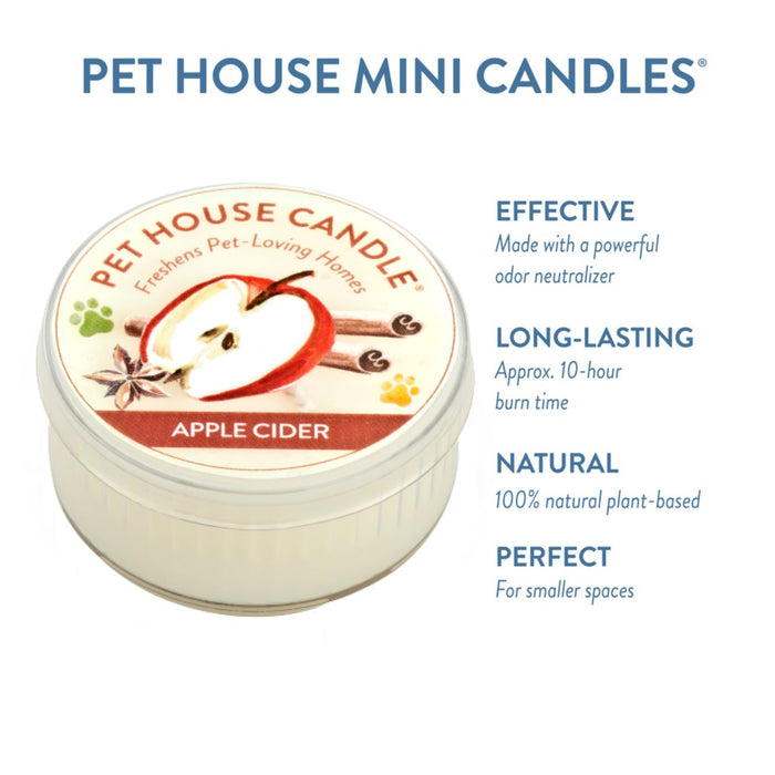 One Fur All Apple Cider Mini Candle
