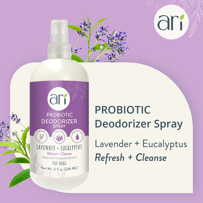 Health Extension ARI Probiotic Deodorizer Spray – LAVENDER + EUCALYPTUS
