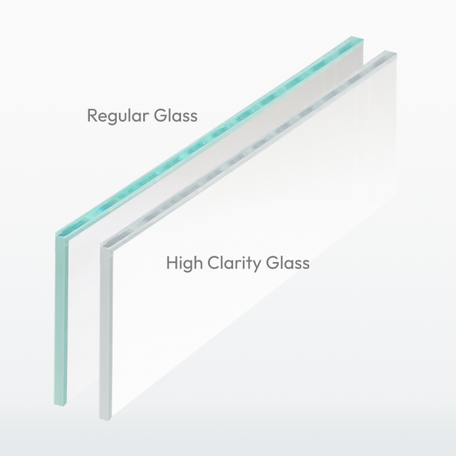 Aquatop High Clarity Low Iron Glass Cube Aquarium Clear 7.1 gal 12x12x12 in