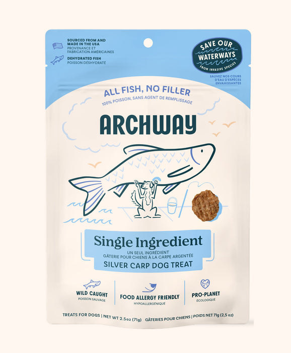 Archway Silver Carp Dog Treats 2.5 oz