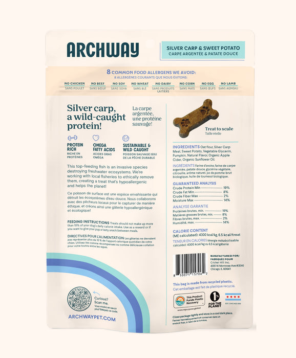 Archway Silver Carp and Sweet Potato Biscuit 5 oz