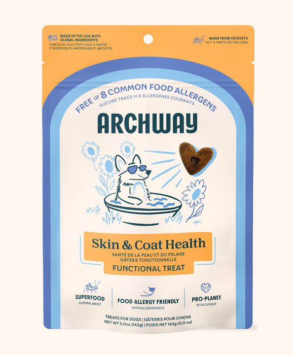Archway Skin & Coat Health Dog Treats 5 oz