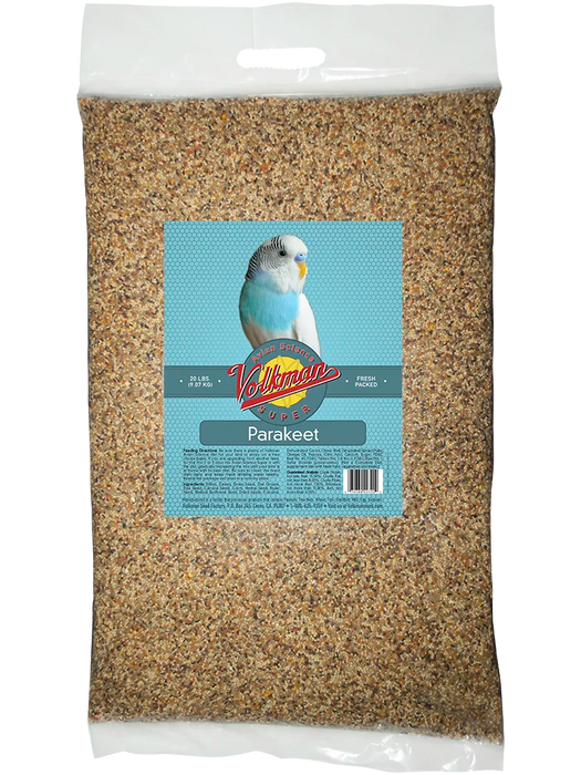 Volkman Seed Company Avian Science Super Parakeet Bird Treat 20 lb