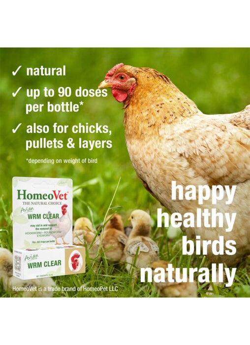 HomeoPet Avian WRM Clear Dewormer 0.5 fl. oz - 3 - Image 6