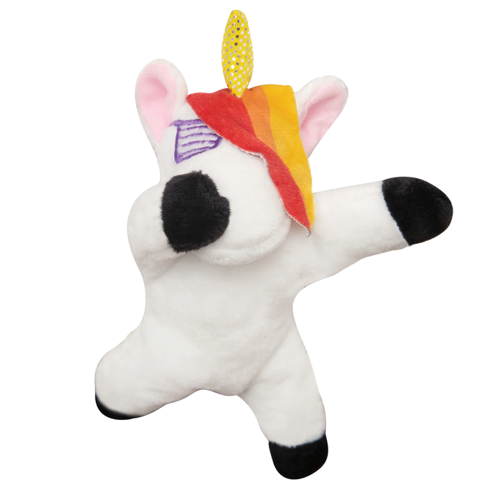 SnugArooz Baby Dab the Unicorn Plush Dog Toy