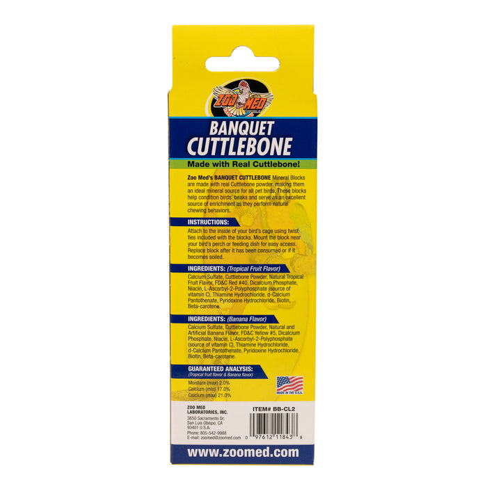 Zoo Med Bird Banquet Cuttlebone 8oz LG