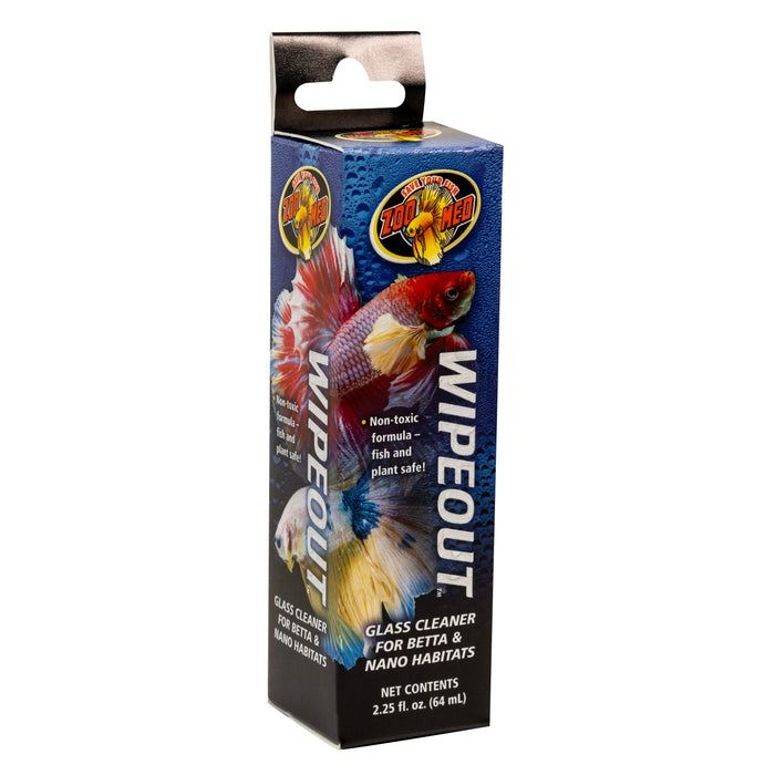Zoo Med WipeOut Terrarium & Aquarium Glass Cleaner 2.25oz