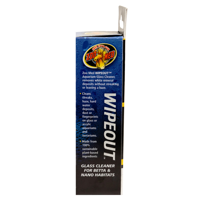 Zoo Med WipeOut Terrarium & Aquarium Glass Cleaner 2.25oz