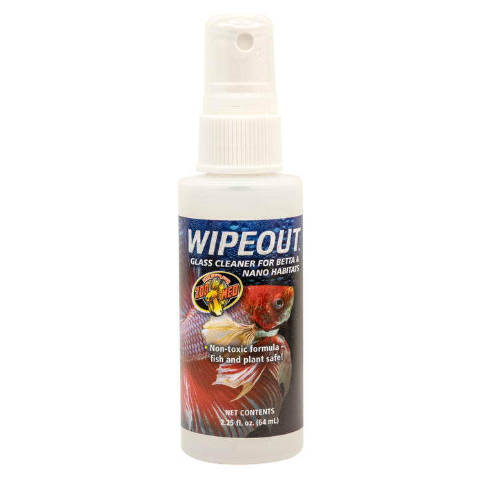 Zoo Med WipeOut Terrarium & Aquarium Glass Cleaner 2.25oz