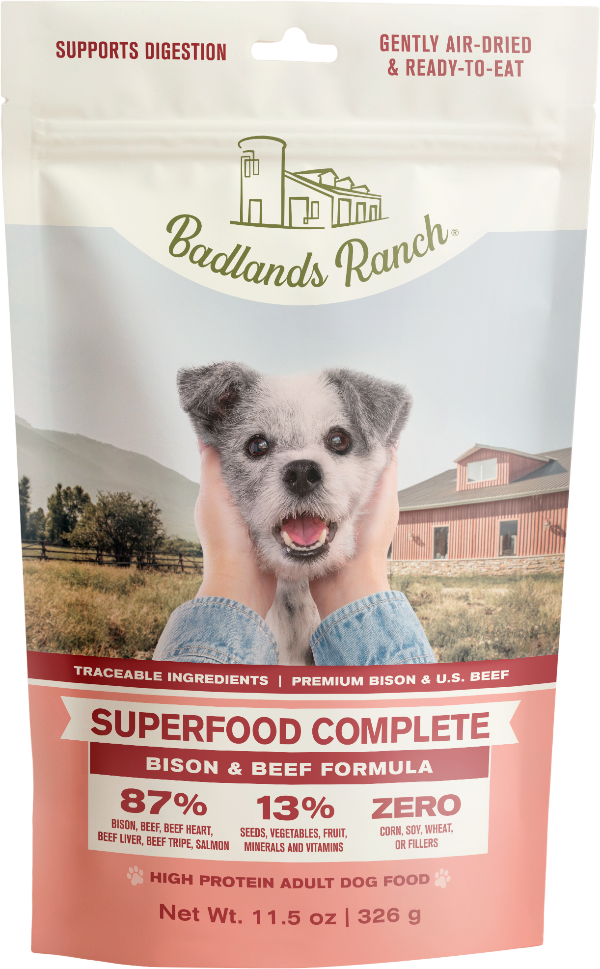 Badlands Ranch Superfoods Complete Bison & Beef Formula — AnimalWiz.com