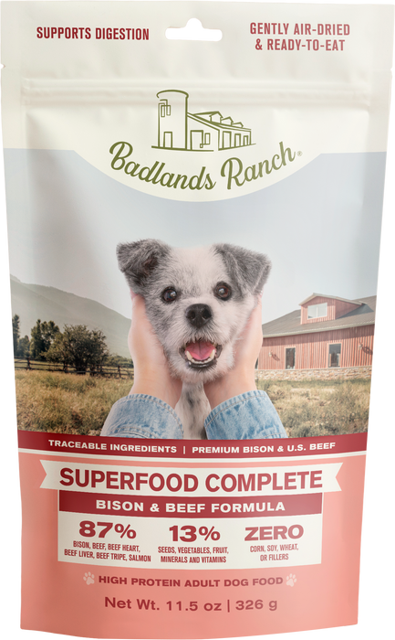 Superfoods Complete Bison & Beef Formula 64oz