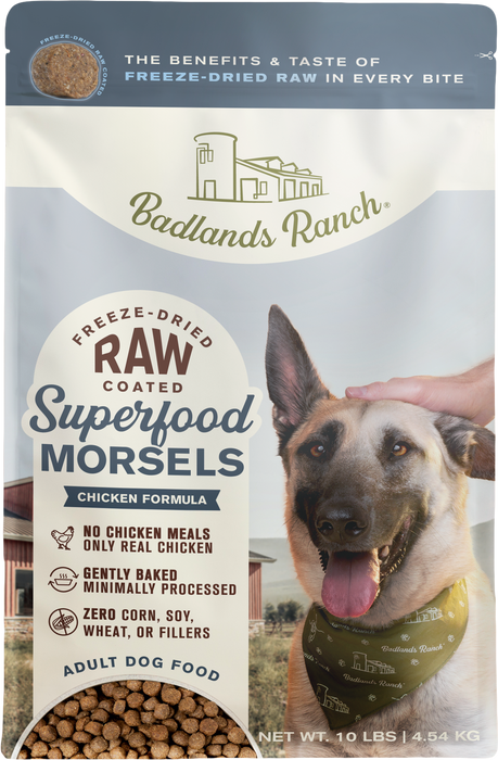 Badlands Ranch SFC Raw Coated Morsels CK 10lb