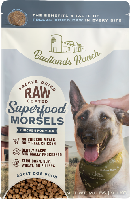 Badlands Ranch SFC Raw Coated Morsels CK 20lb