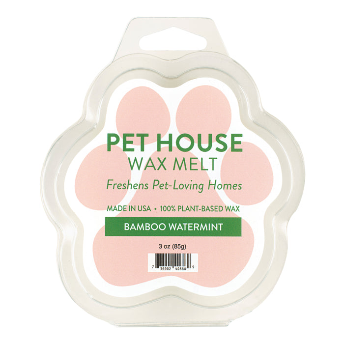 One Fur All Bamboo Watermint Wax Melt
